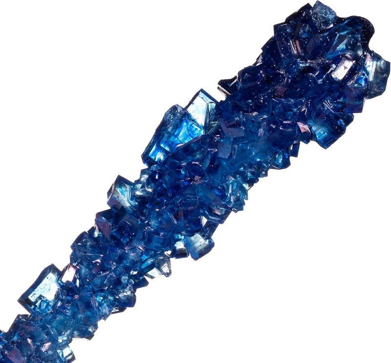 Candy Envy Navy Blue Rock Candy Sticks - 24 Pack - Image 5